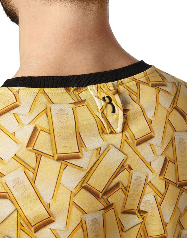Billionaire T-shirt Round Neck SS Gold