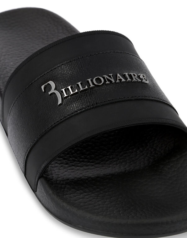 Flat gummy sandals Billionaire